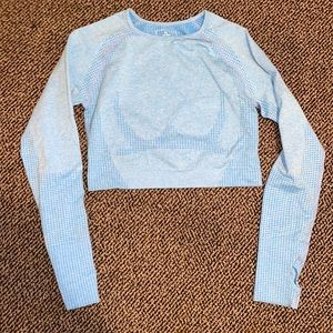 gymshark dupe long sleeve crop